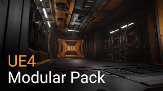 UE4 Modular Sci-Fi Environment