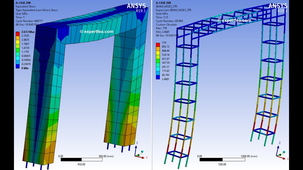 1st In The World!!! ANSYS WB Explicit Dynamics - Seismic Simulation Of ...