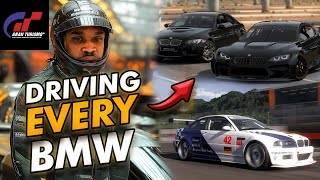 Driving EVERY BMW in Gran Turismo 7! CONTINUED [PSVR2 + G29]