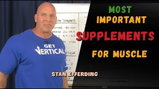 Stan Efferding - Supplements \u0026 Foods to Gain Muscle \u0026 Lose Fat (HBP, Glucose Levels)