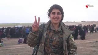 Ji eniya Dêrezorê şervanên YPJ  girîngiya 8 adarê vedibêjin