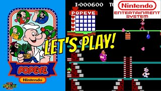 Let's play some Popeye on the Nintendo!