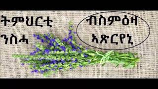 ብስምዕዛ ኣጽርየኒ- ትምህርቲ ንስሓ  ቁጽሪ 2- ቀሺ ዮናስ ወልደሩፋኤል