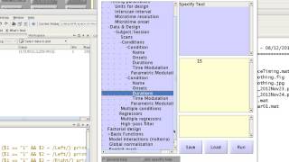 SPM GLM Specification and Estimation