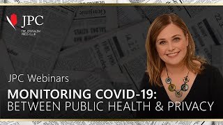 Monitoring Covid-19 Patients: Between Public Health and Privacy - Dr. Tehila Schwartz Altshuler