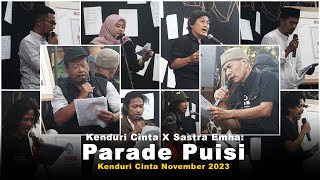 Kenduri Cinta x Sastra Emha: Parade Puisi | KC November 2023