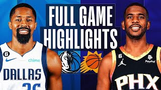 Phoenix Suns vs Dallas Mavericks Full Game Highlights |Jan 26| NBA Regular Season 22-23
