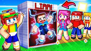 Using a LIE DETECTOR to Find My Friend’s SECRETS in Minecraft!