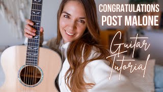 Congratulations - Post Malone | Guitar Tutorial