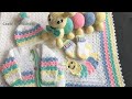 Easy crochet blanket pattern/craft & crochet baby blanket 1005