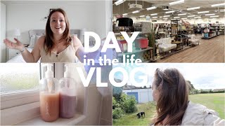 Haircut (finally!) & Homesense Trip 💇🏻‍♀️🏘 Haircare I'm LOVING & Home Haul • Day In The Life Vlog AD