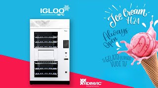 Gelateria automatica H24 IGLOO adimac vending machine