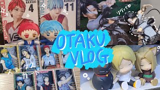 [OTAKU VLOG] 2024년의 끝도, 2025년의 시작도 덕질과 함께 | 쿠로코의 농구 • 진격의 거인 • 나츠메 우인장 • 가히리