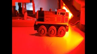 Brio,Wooden Trains, Subway Tunnel Railway, Glow video for children #2 , Happy Kids toys