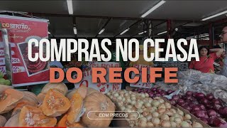 EXPLORANDO A FEIRA MAIS BARATA DE PERNAMBUCO, no CEASA RECIFE