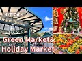 【NY観光】冬はWで楽しめる！ユニオンスクエアのグリーン🥒＆ホリデーマーケット🎄／ Green Market&Holiday Market@Union Square,NYC