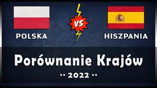 🇵🇱 POLSKA vs HISZPANIA 🇪🇸 - Porównanie państw ## 2022 ROK