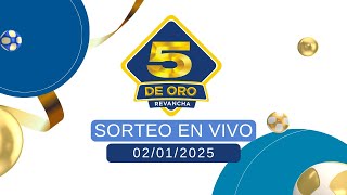 Sorteo 5 de Oro  -  02/01/2025