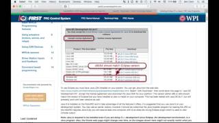 FRC Java Programming Tutorial - 1 - Installations