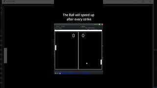 Pong game in python #codingart #pythonturtle