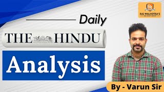 Daily The Hindu Analysis // 19th March 2021