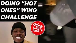 #DaBaby Right After Doing The #HotOne’s Wing Challenge 😂 (Via @firstwefeast)