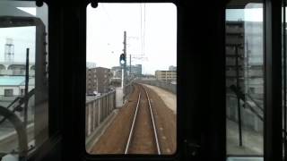 愛知環状鉄道前面展望3