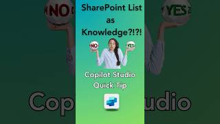 SharePoint list as Knowledge? Yes and No #copilotstudio #sharepoint