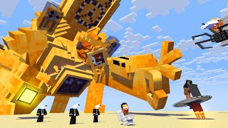 SKIBIDI TOILET MULTIVERSE 03 - GOLDEN TITAN CLOCK MAN - Minecraft skibidi toilet