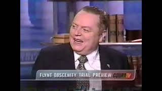 Larry Flynt Obscenity Trial Preview (April 1999) COURT TV