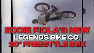 Eddie Fiola Unpacks His New 20” BMX Line from Legends Bike Co \u0026 Supercross BMX!