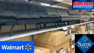 COSTCO WALMART SAM'S CLUB FURNITURE SOFAS ARMCHAIRS TABLES SHOP WITH ME SHOPPING STORE WALK THROUGH