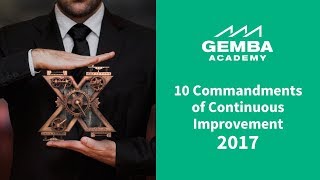 10 Commandments of Continuous Improvement (2017)