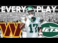 Every Play Malachi Corley - Jets vs Commanders Highlights