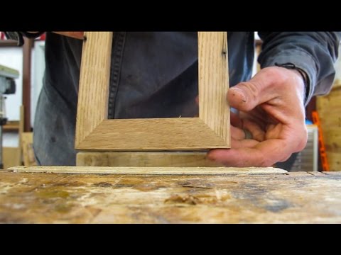 Making A Simple Mitered Picture Frame: No Clamps...No Miter Saw Making A Simple Mitered Picture Frame: No Clamps...No Miter Saw
