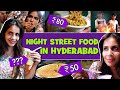 Night Street Food in Hyderabad 🍜🧋| 10 PM to 5 AM | Madhapur | Samyuktha Shan