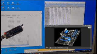 How To Flash/Upgrading Motherboard Firmware ROM BIOS Laptop PC  máy tính bật không lên hình