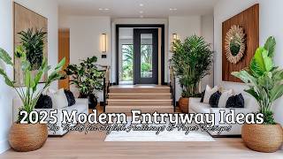 2025 Modern Entryway Ideas: Top Trends for Stylish Hallways \u0026 Foyer Designs