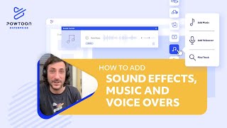 Add Sound Effects, Music, & Voice Overs to Your Video | Powtoon Tutorial