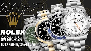 4/7新錶速報ROLEX新品報價＆規格一次看/探險家機芯升級反降價？/新款.上代差異/EXPLORE II/DAYTONA/DAYJUST 36/GMT MASTER 2