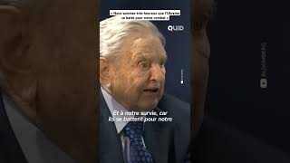 George #SOROS est RAVI du travail de l'#UKRAINE pour la #démocratie #russie #biden #koursk #otan