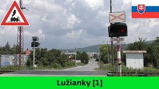 Železniční přejezd/Železničné priecestie Lužianky [1] (SK) - 28.7.2018