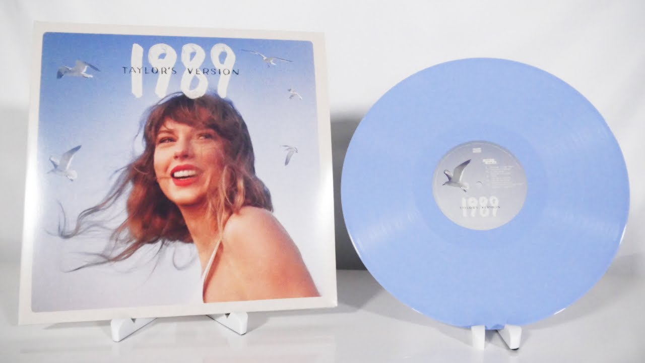 Taylor Swift - 1989 (Taylor's Version) Crystal Skies Blue Edition Vinyl ...