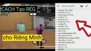 Cách Tạo REG Cho Riêng mình dễ dàng hơn Cho Việc Kéo Tâm 🎯