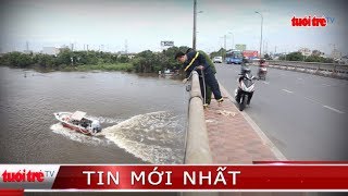 ⚡ NÓNG | Tìm kiếm cô gái nhảy cầu Bình Triệu trong thời tiết giá lanh
