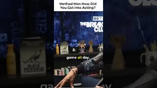 method man how did you get into acting #youtubeshorts #shorts #viral #podcast
