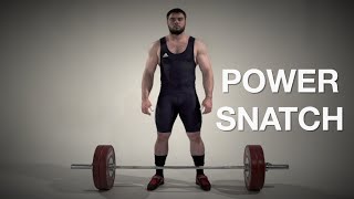 Power SNATCH / weightlifting