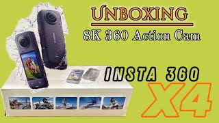 UNBOXING !! Insta 360 x4 Action Cam | Costco Fountain Valley , Ca