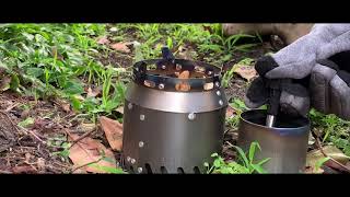 Goshawk Titanium Multi-fuel Cooking System EDDY-200