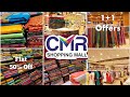 CMR Shopping Mall Dress Materials | 1+1 Offers | New Models Dresses | 2 Materials 555/- Only #viral